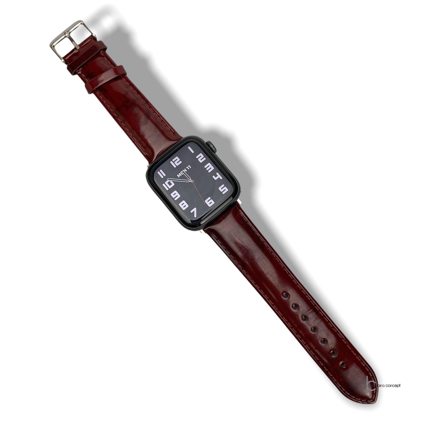 Gennadios Premium Leather Band For Apple Watch Series (4 Colours) - Burnana Concept