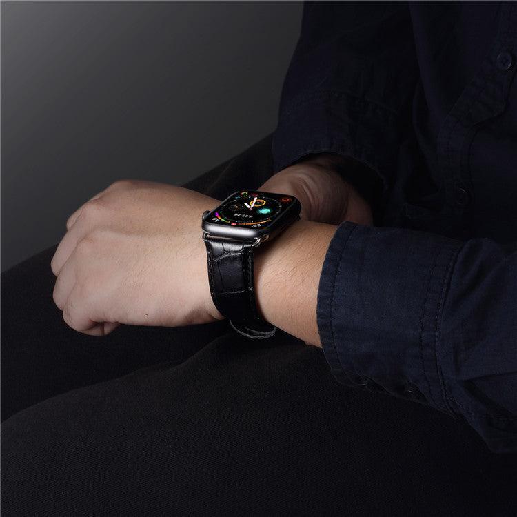 Helios Premium Soft Leather Band For Apple Watch (2 Colours) - Burnana Concept