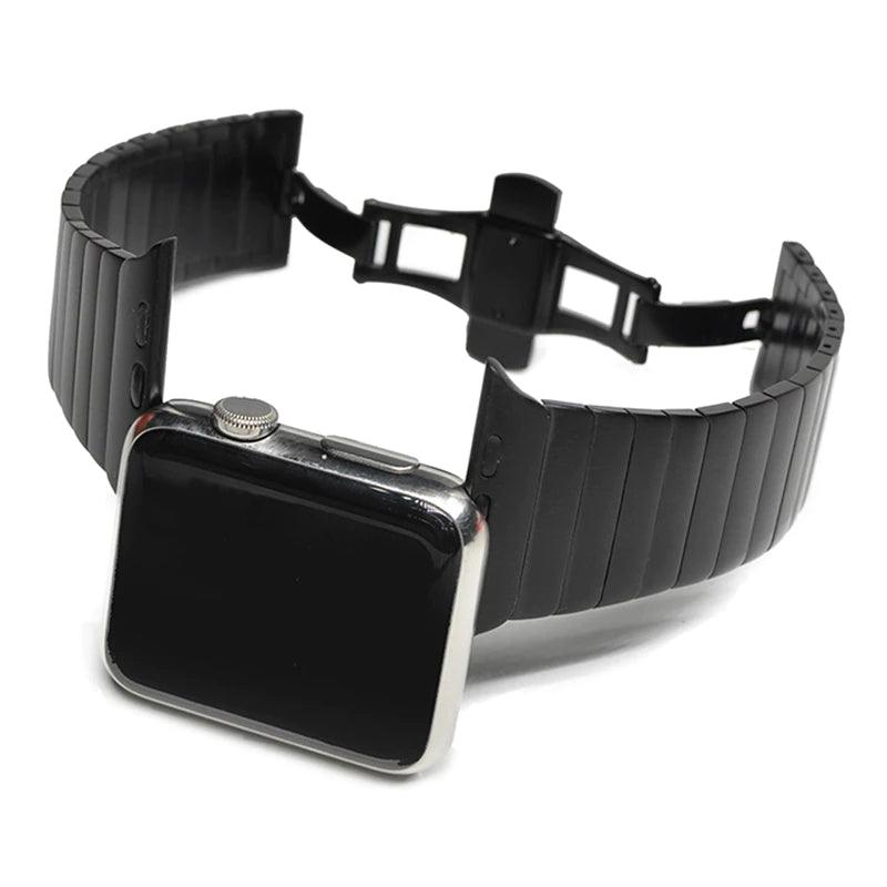 Morpheus Stainless Steel Band For Apple Watch Series (4 Colours) - Burnana Concept