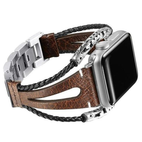 Erato Handmade Leather Band For Apple Watch (2 Colours) - Burnana Concept 
