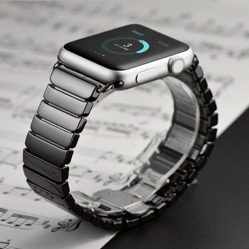 Helios Ceramic Band Compatible With Apple Watch (2 Colours) - Burnana Concept 