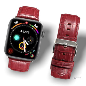 Helios Premium Soft Leather Band For Apple Watch (2 Colours) - Burnana Concept 